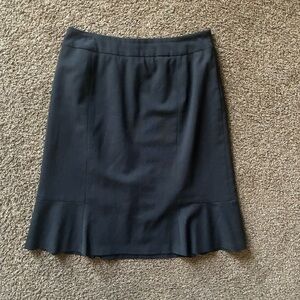 Women’s Pendleton Savvy Stretch Wool Blend Skirt, Black, Size 8